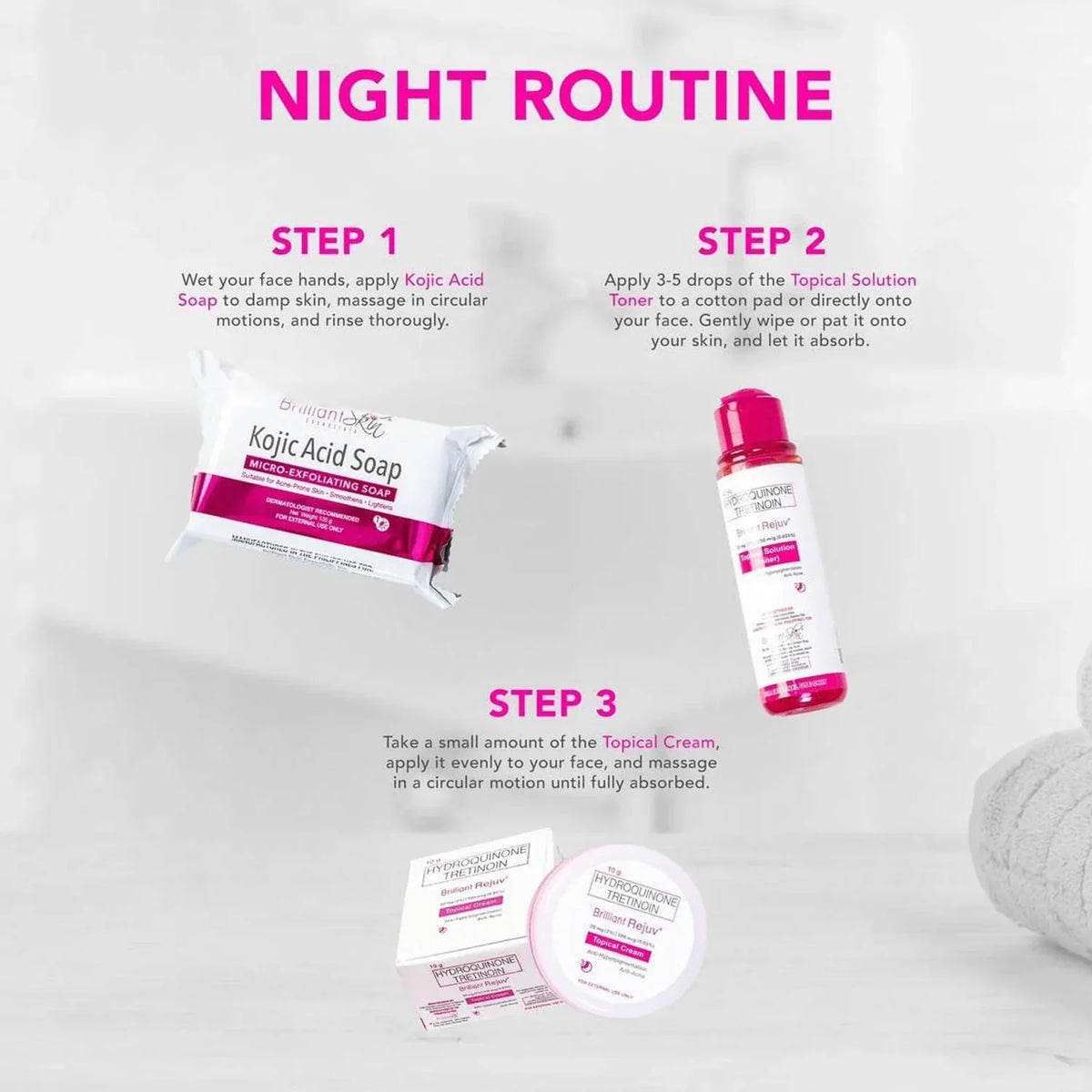 Brilliant Skin - Rejuvenating Facial Set