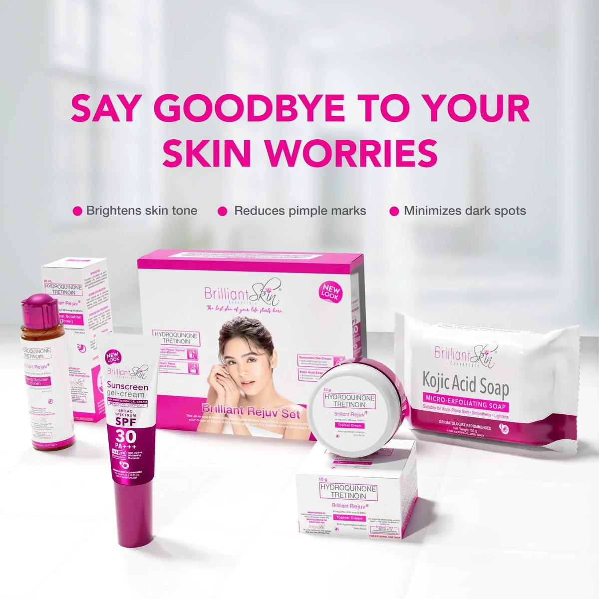 Brilliant Skin - Rejuvenating Facial Set