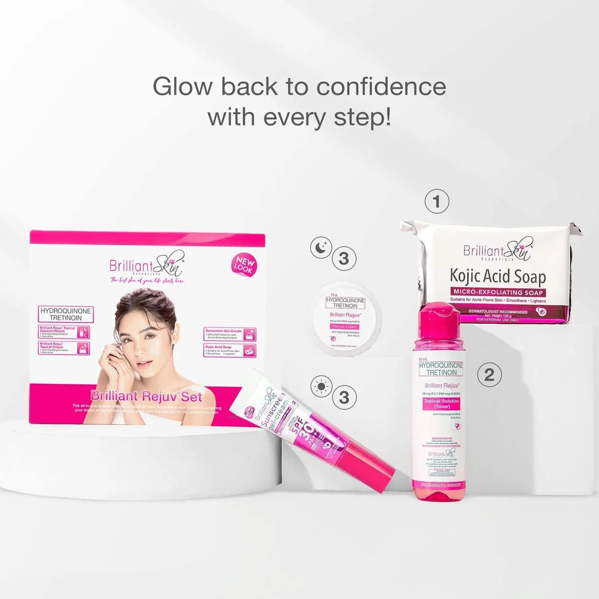 Brilliant Skin - Rejuvenating Facial Set