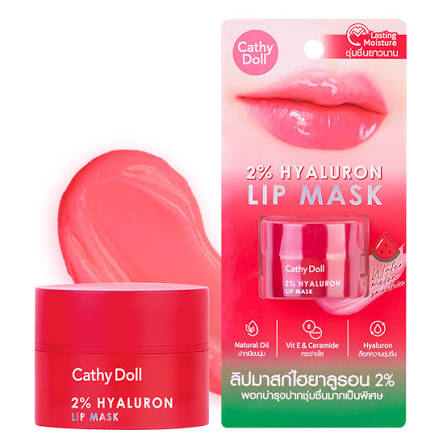 Cathy Doll - Lip Mask Watermelon 2% Hyaluron (4.5g)