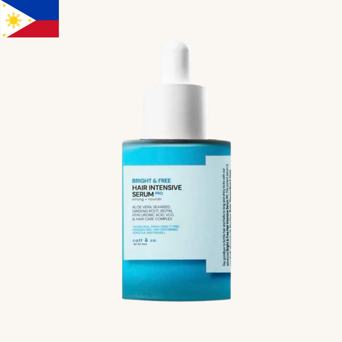 Catt & Co. - Bright and Free Hair Intensive Serum (30ml)