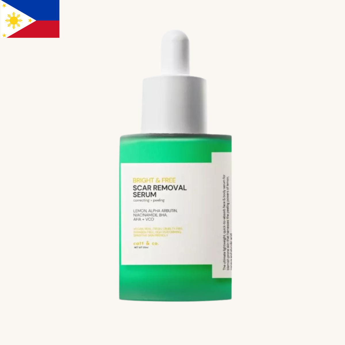 Catt & Co. - Bright and Free Scar Removal Serum (30ml)