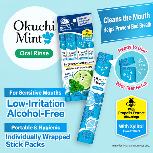 Okuchi - Mint Mouthwash (5x11ml)