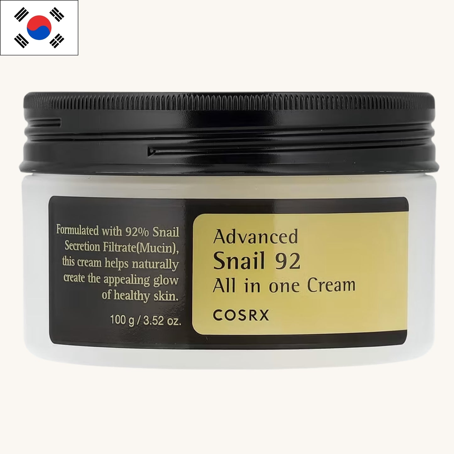 Cosrx - Advanced Snail 92 All In One Cream (100g)