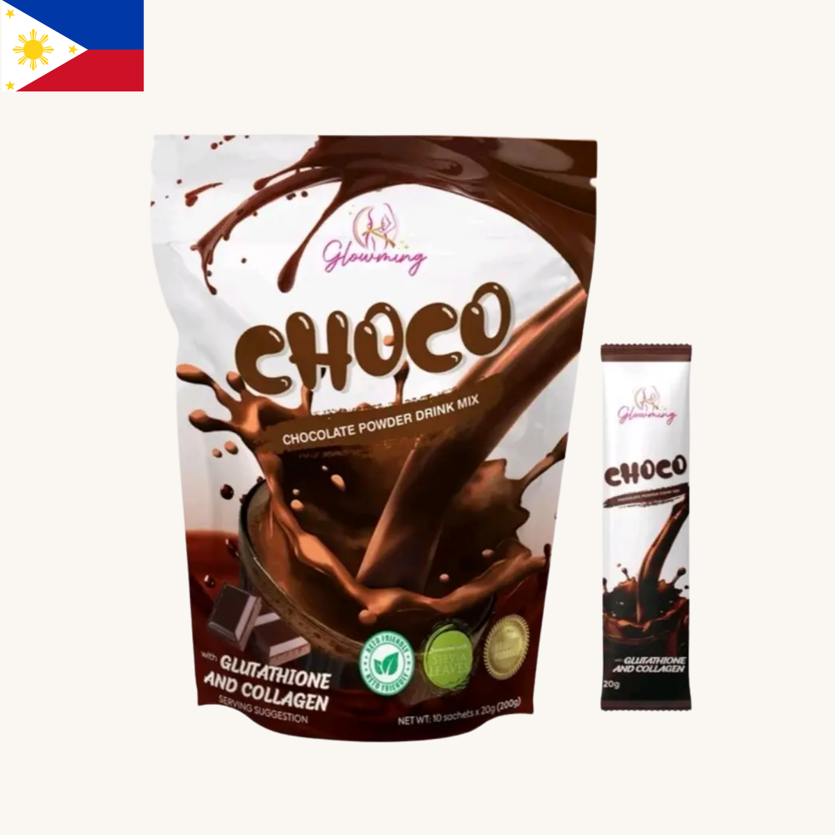 Cris Cosmetics Glam (CC Glam) - Glowming Choco (200g)