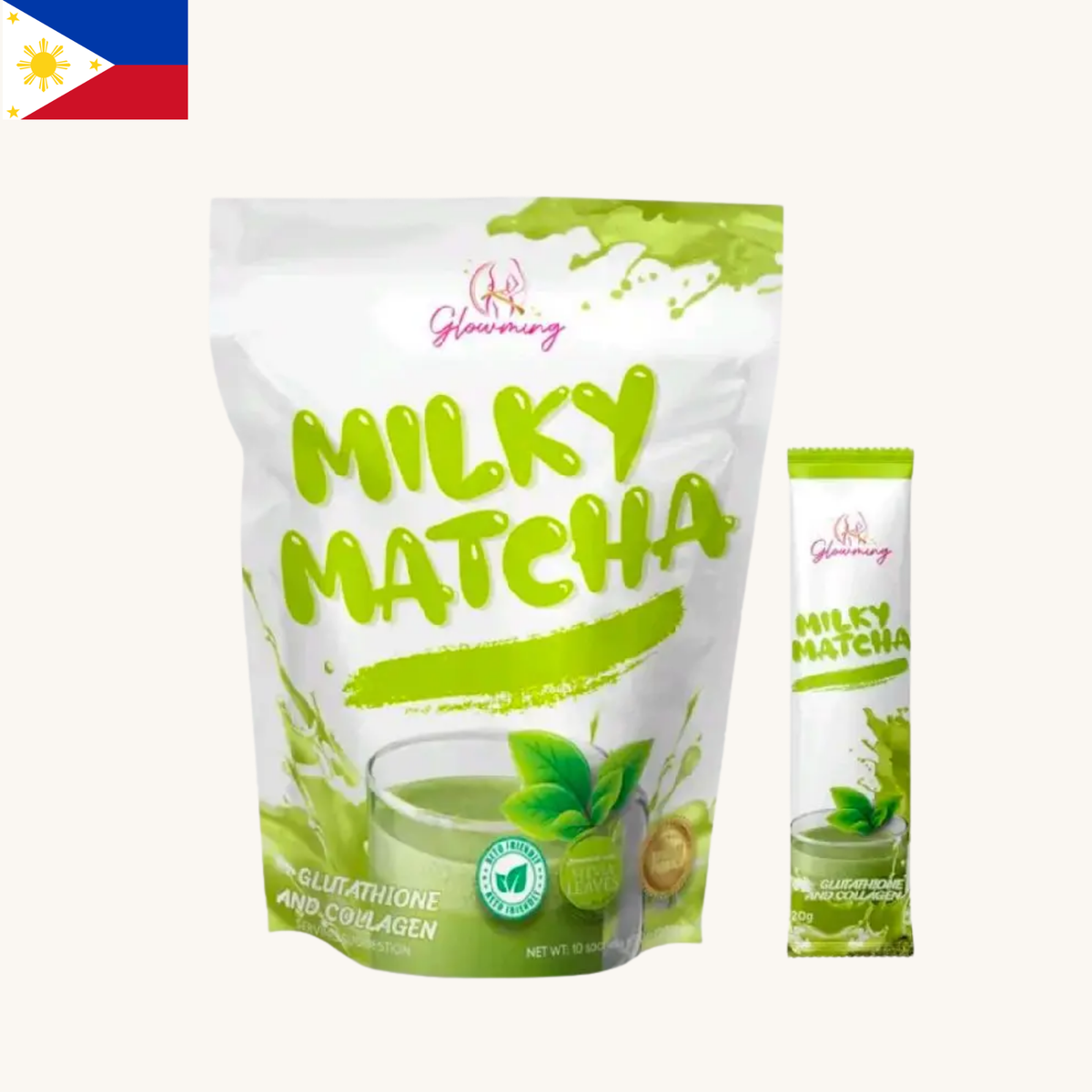 Cris Cosmetics Glam (CC Glam) - Glowming Milky Matcha (210g)