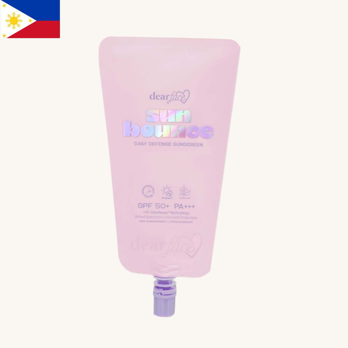 Dear Face - Sun Bounce Daily Defense Sunscreen SPF50+ PA+++ (30ml)