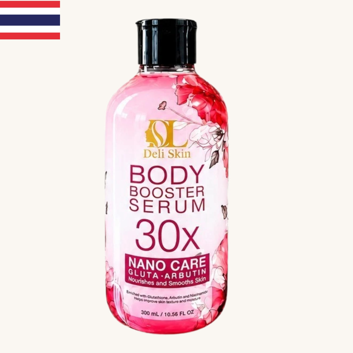 Deli Skin - Body Booster Serum 30x Nano White Gluta Arbutin (300ml)
