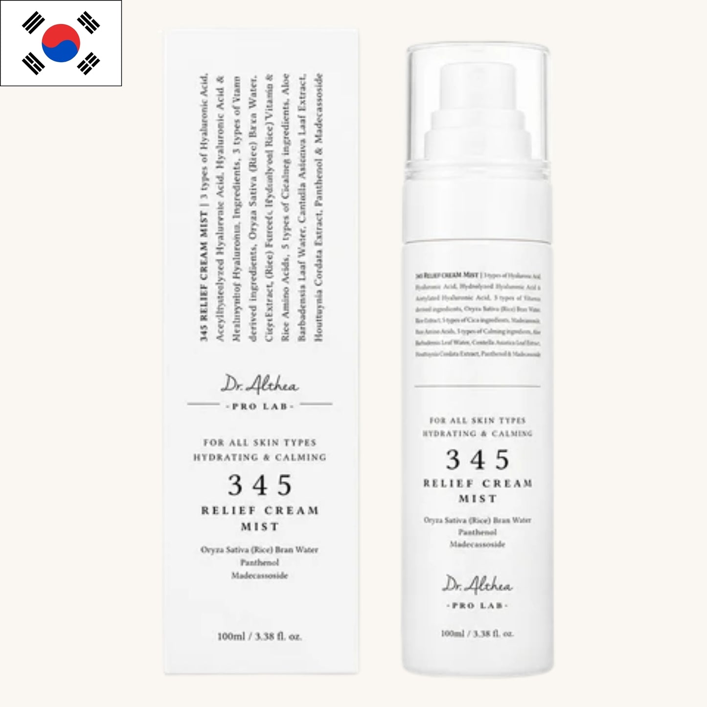 Dr.Althea - 345 Relief Cream Mist (100ml)