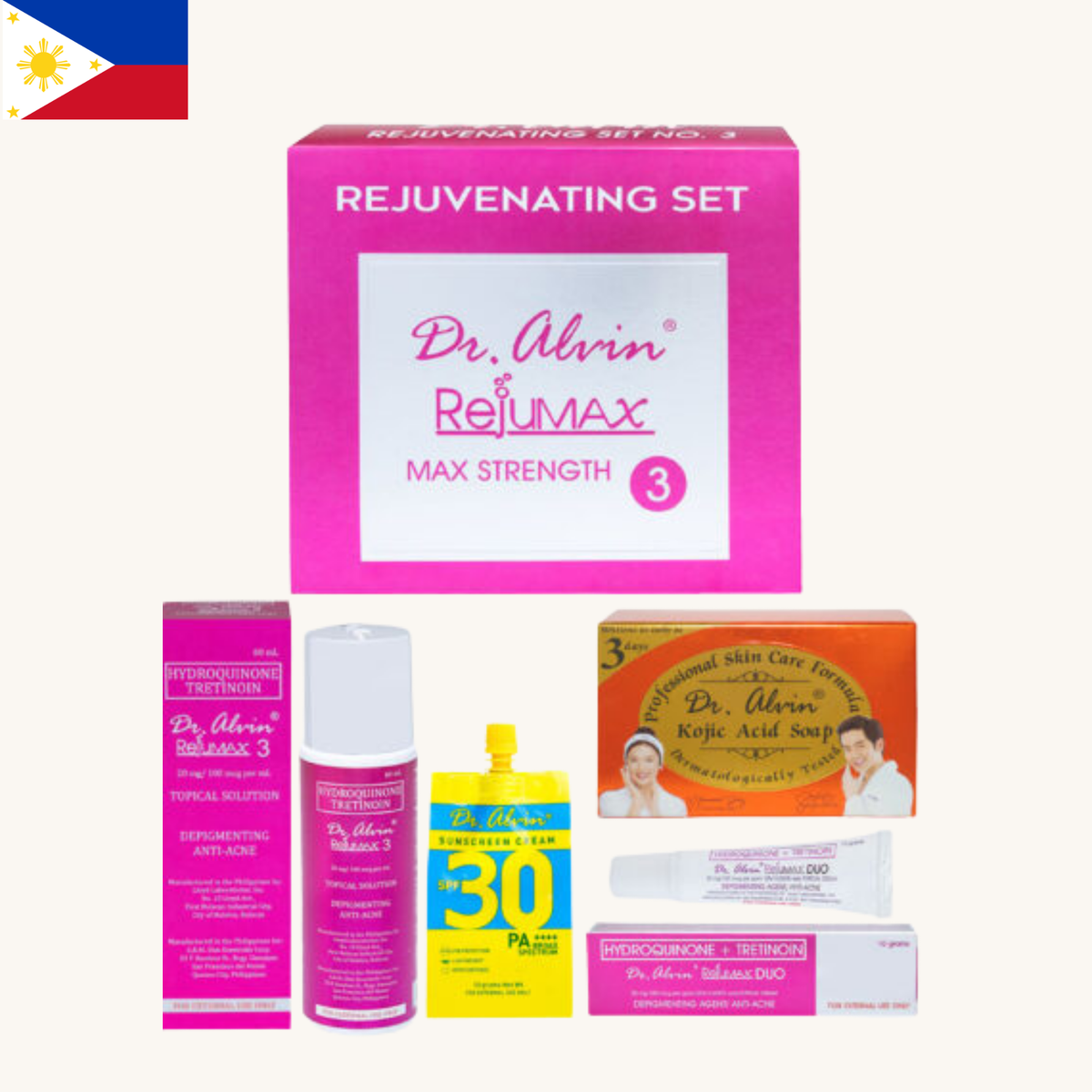 Dr. Alvin - Rejumax Max Strength Set 3