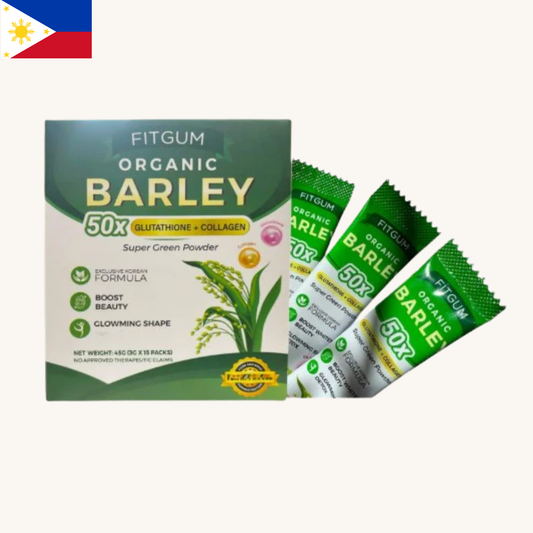 Fitgum - Organic Barley Powder (15 sachets)