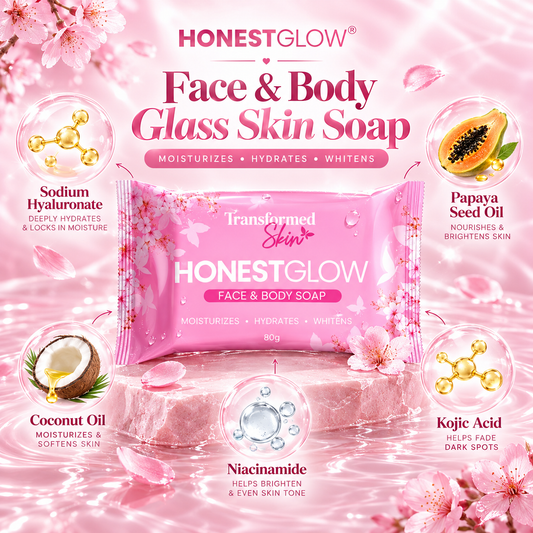 Honest Glow - Glass Skin Soap (80g)