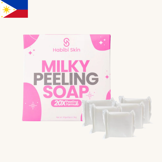 Habibi Skin Essentials - Habibi Milky Peeling Soap (5 x 50g)