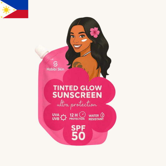 Habibi Skin Essentials - Habibi Tinted Glow Sunscreen  SPF50 (50ml)