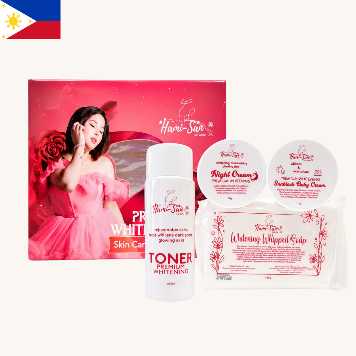 Hami-San - Premium Whitening Set