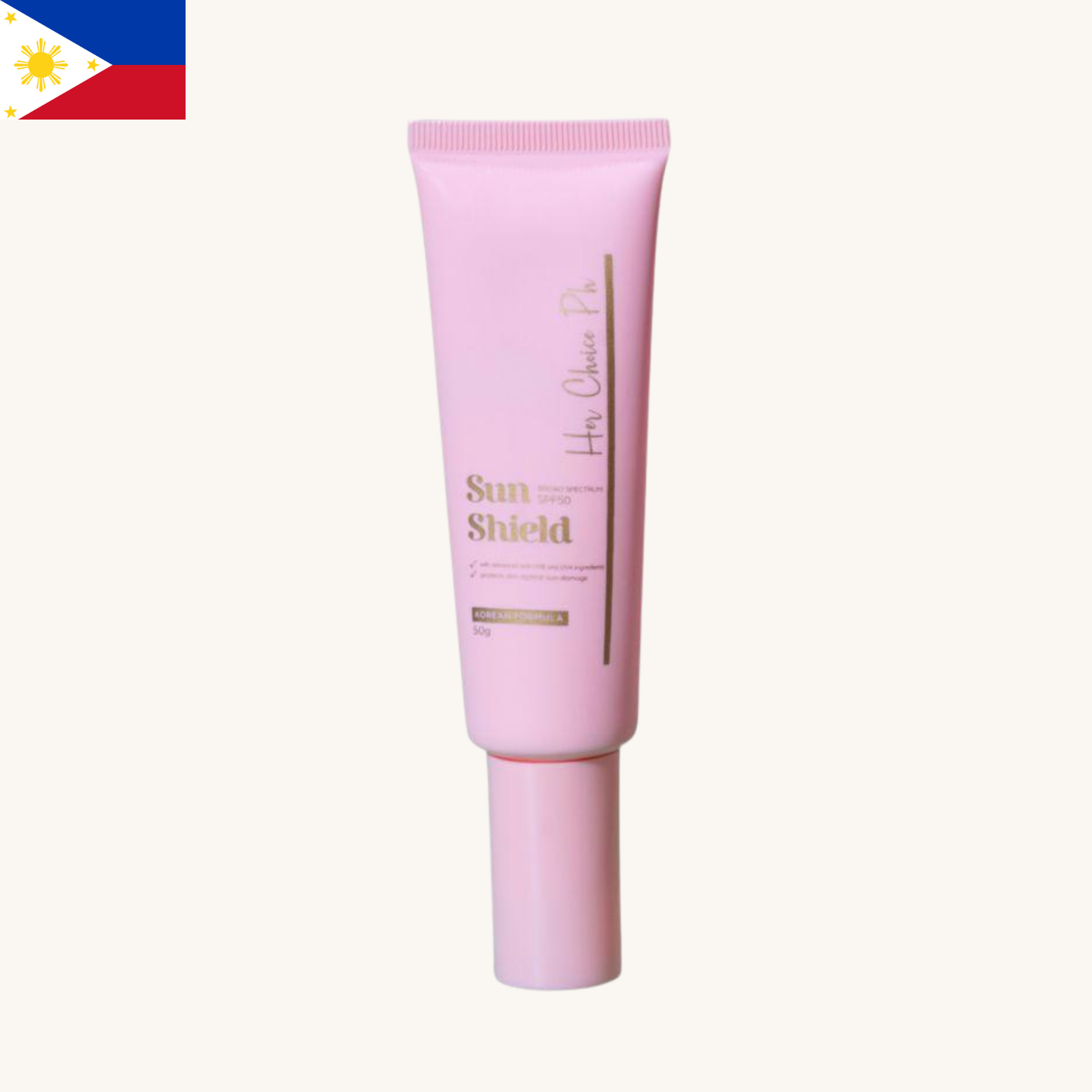 Her Choice PH - Broad Spectrum Sunshield  SPF50 (50g)