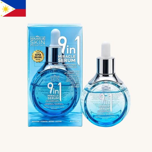 Hikari Skin Essentials - 9 in 1 Miracle Serum (30ml)