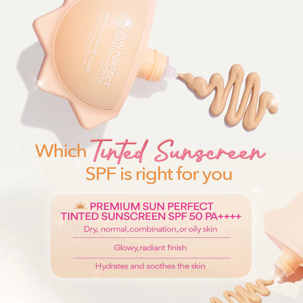 Hikari Skin Essentials - Premium Sun Perfect Tinted Sunscreen SPF50 Pa++++ (50ml)