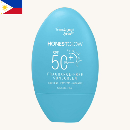Honest Glow - Fragrance Free Sunscreen SPF50 PA+++ (50g)