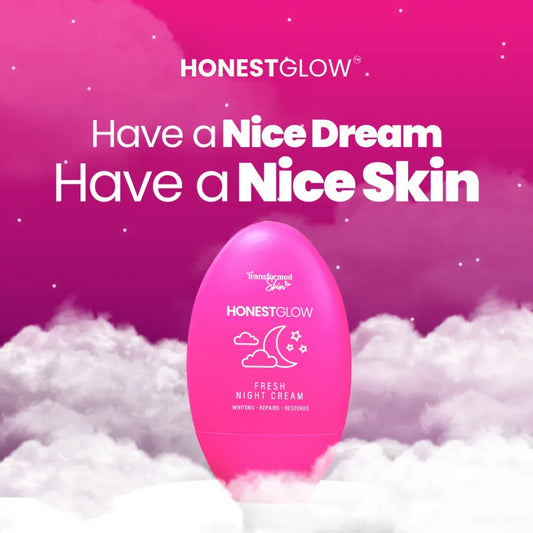 Honest Glow -  Fresh Night Cream (50g)