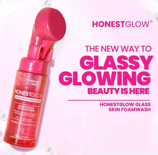 Honest Glow - Glass Skin Foam Wash (60ml)