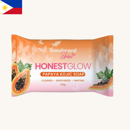 Honest Glow - Papaya Kojic Soap (100g)
