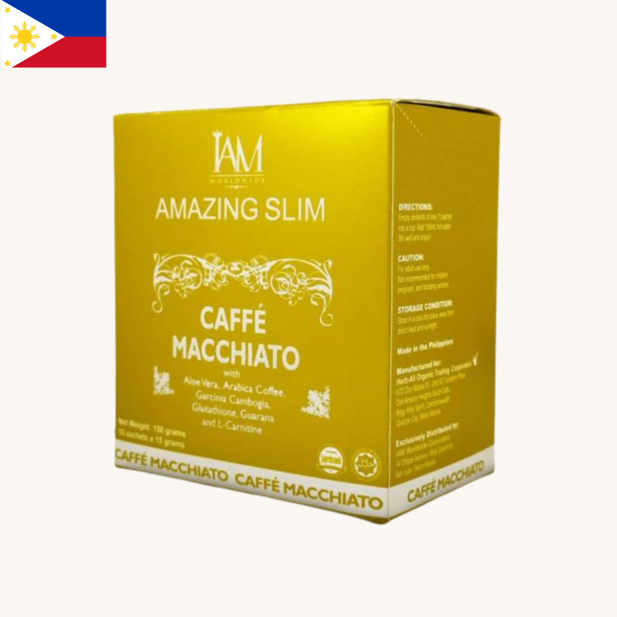 IAM - Amazing Slim Café Macchiato (10 x 15g) 150g