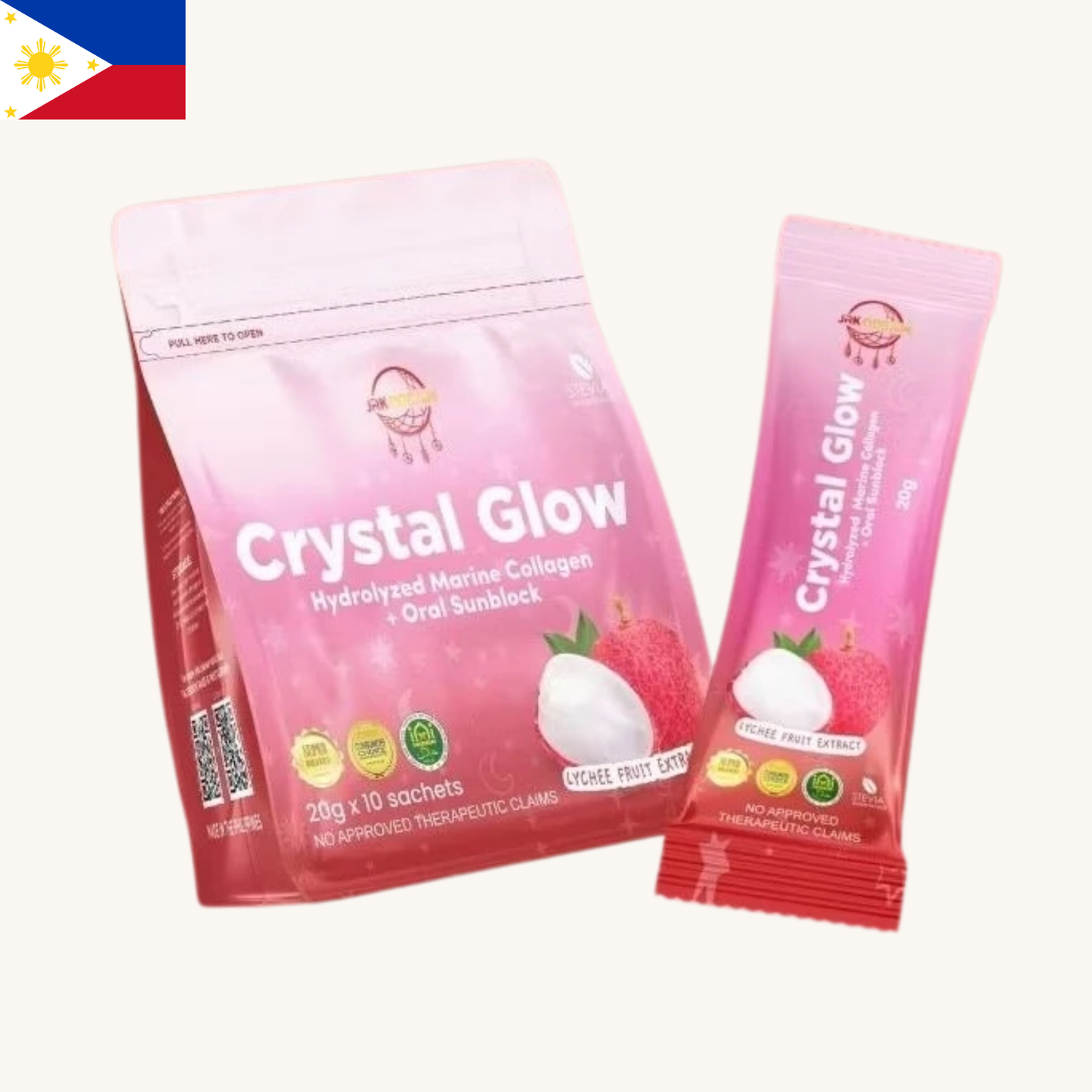 JRK - Dream Crystal Glow Lychee Flavor (10 x 20g)