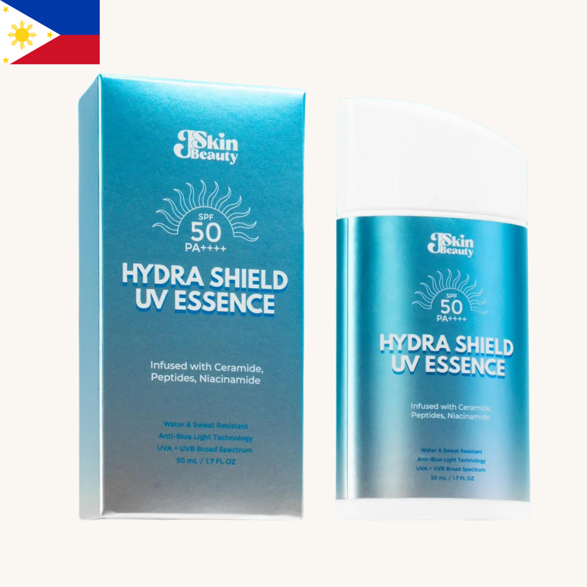 J Skin - Hydra Shield UV Essence Sunscreen SPF50 PA++++ (50ml)