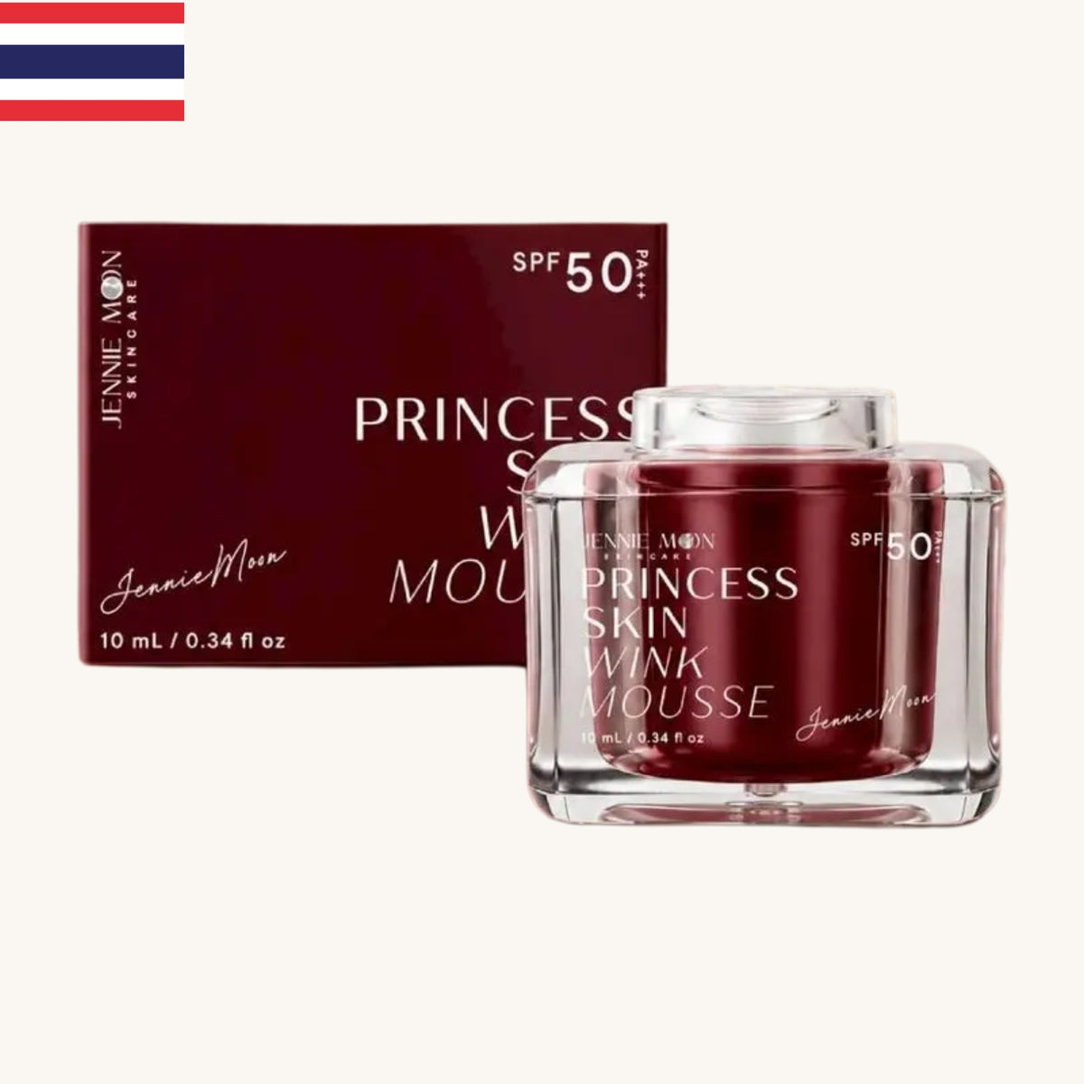 Jennie Moon - Princess Skin Wink Mousse Face Sunscreen SPF50 PA+++ (10ml)