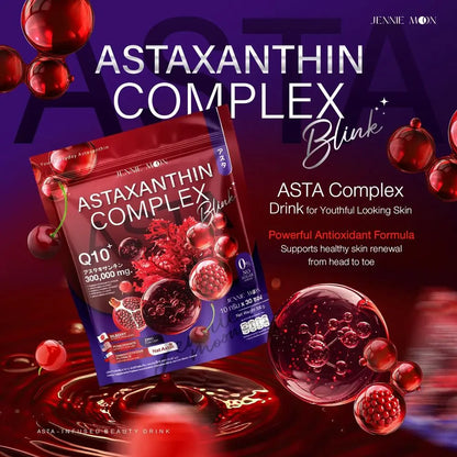 Jennie Moon - Astaxanthin Complex Blink  Q10+ (30 sachets)