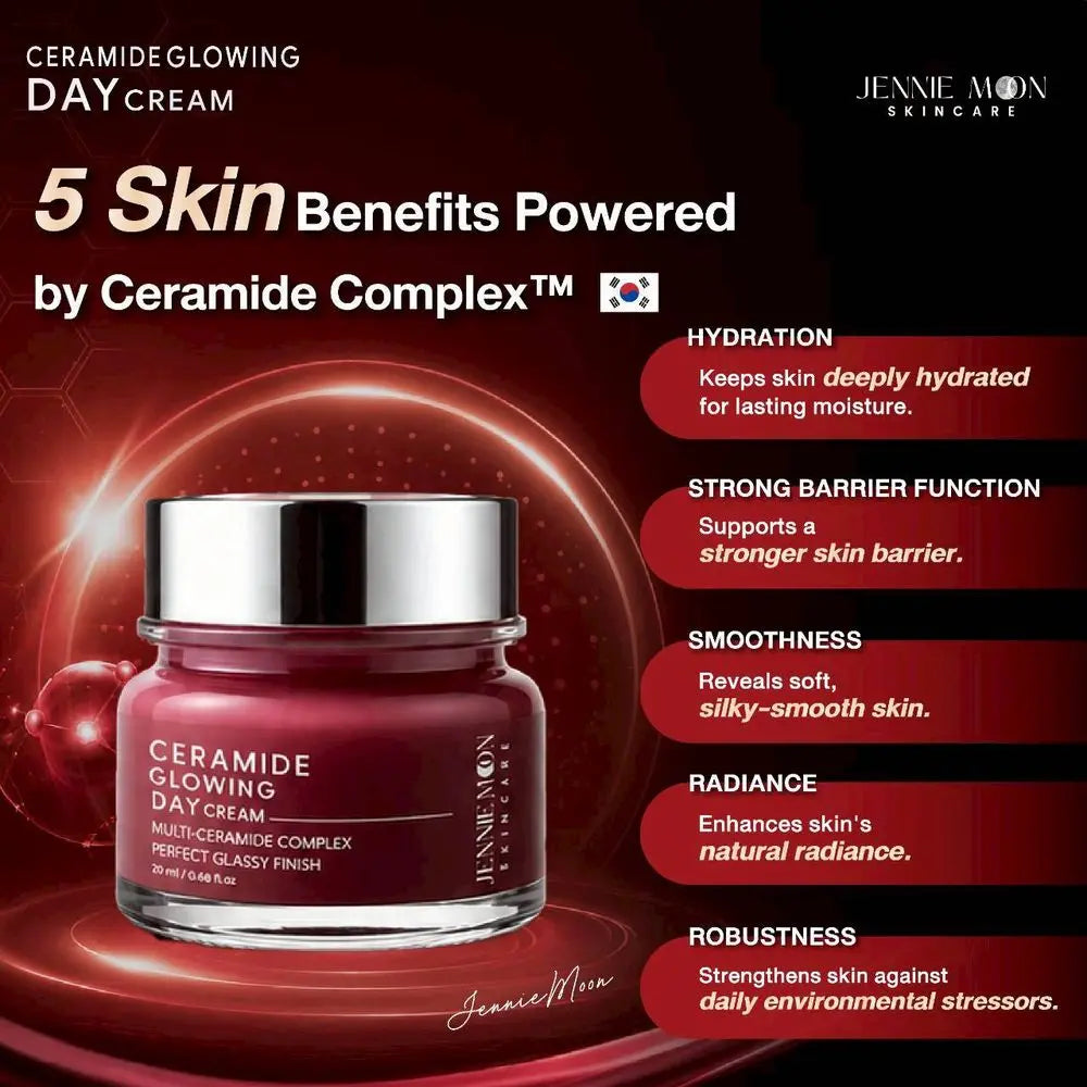 Jennie Moon – Ceramide Glowing Day Face Cream (20ml)