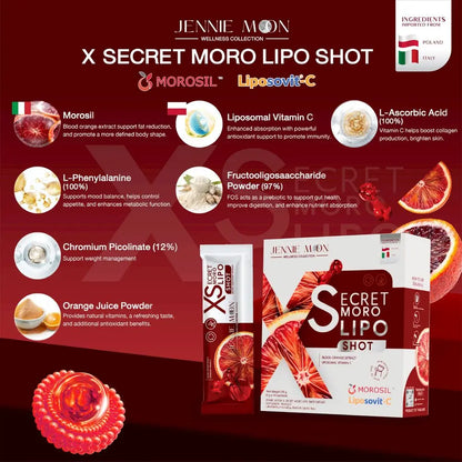 Jennie Moon - X Secret Moro Dietary Supplement Product (14 sachets)