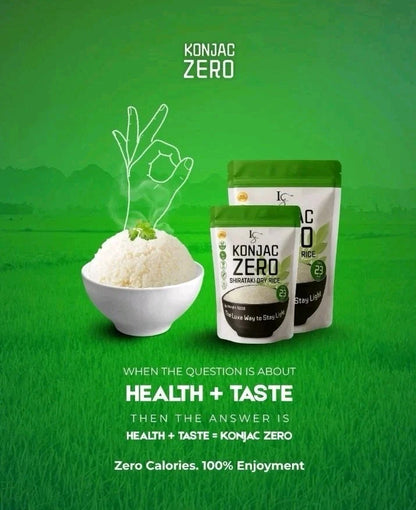 Luxe Slim - Konjac Zero Shirataki Dry Rice (1 Kilo)