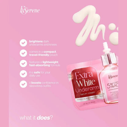 KSerene  - Extra White Underarm Serum Cream (30g)