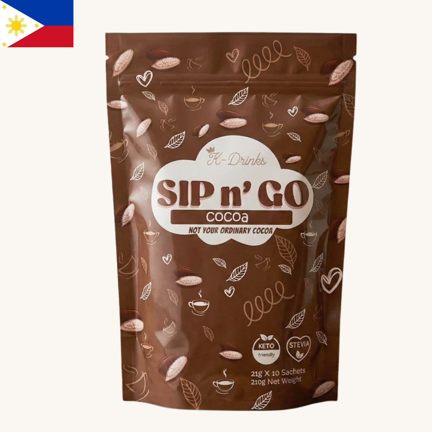 K Beauty - Sip n Go Cocoa (10 x 21g)