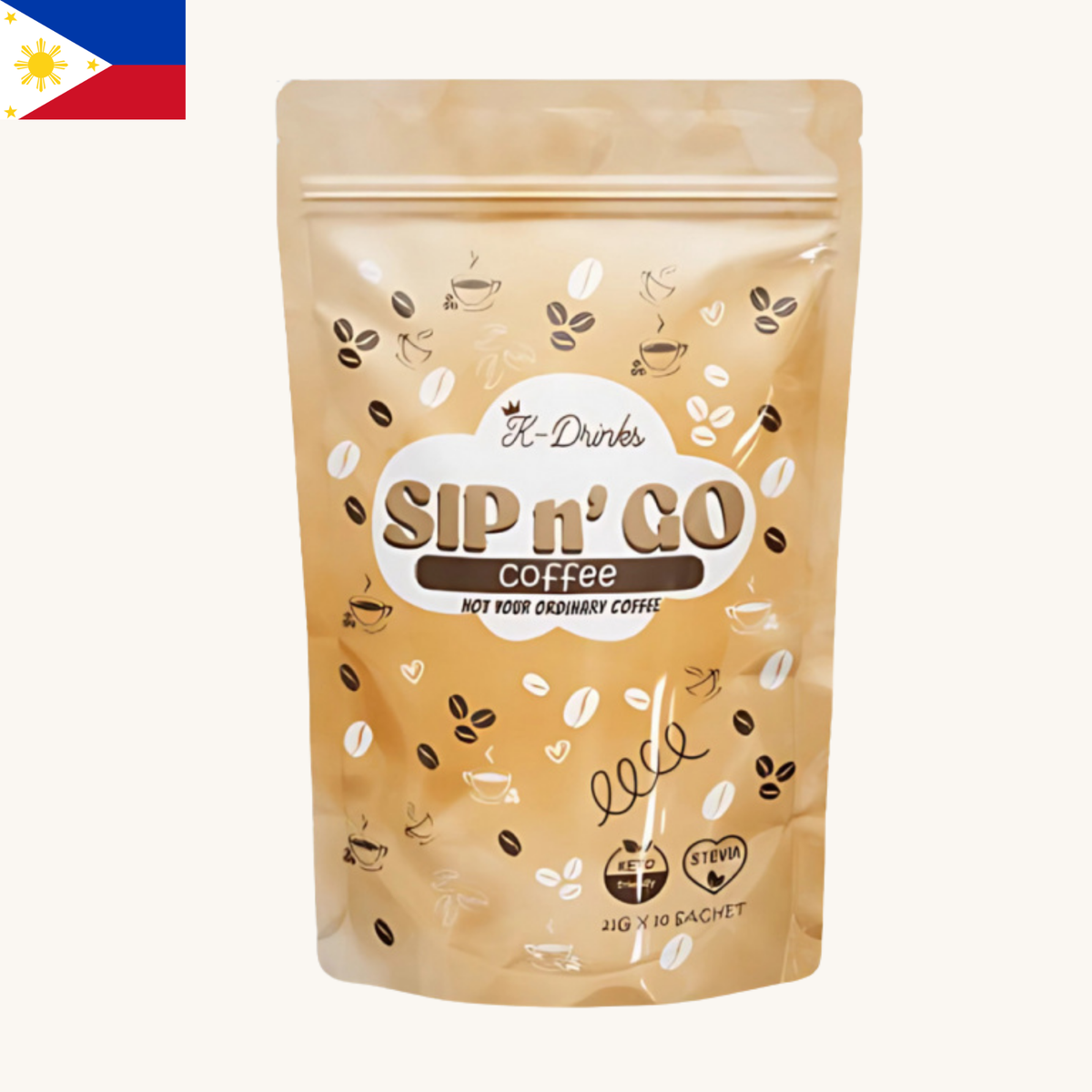 K Beauty - Sip n Go Coffee (10 x 21g)