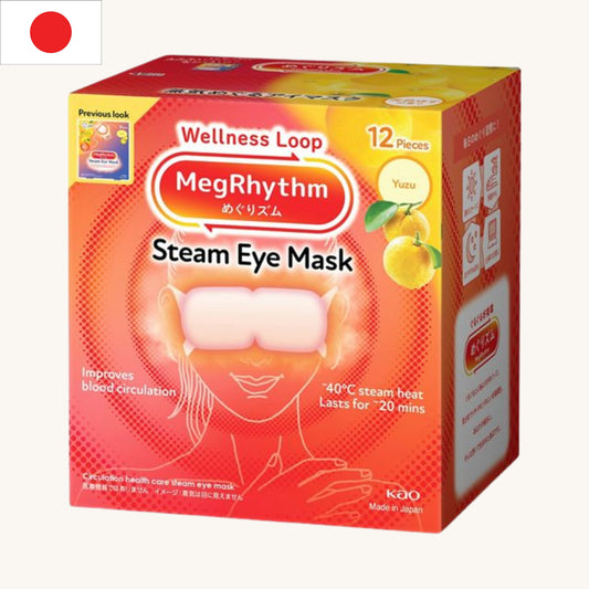 Kao - MegRhythm Steam Eye Mask Yuzu (12pcs)
