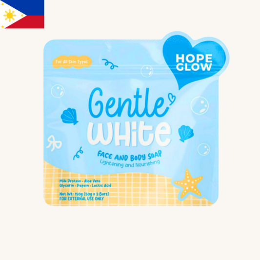 Luna Aura - Gentle White Face & Body Soap (3 x 50g) 150g
