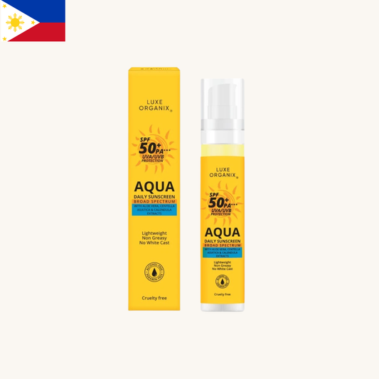 Luxe Organix - Aqua Daily Sunscreen SPF50 PA+++ (50ml)