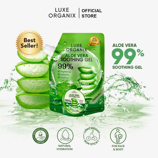 Luxe Organix - Aloe Vera Soothing Gel 99% (100ml)