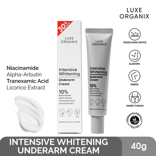 Luxe Organix - Intensive Whitening Underarm Cream 10% Niacinamide (30g)