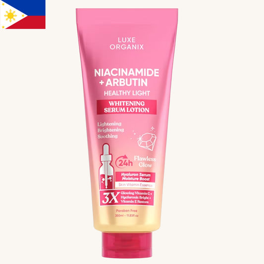 Luxe Organix - Niacinamide + Alpha Arbutin Whitening Serum Lotion (350ml)