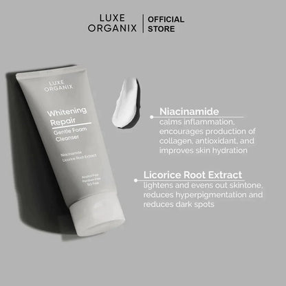 Luxe Organix - Whitening Repair Foam Cleanser (150g)