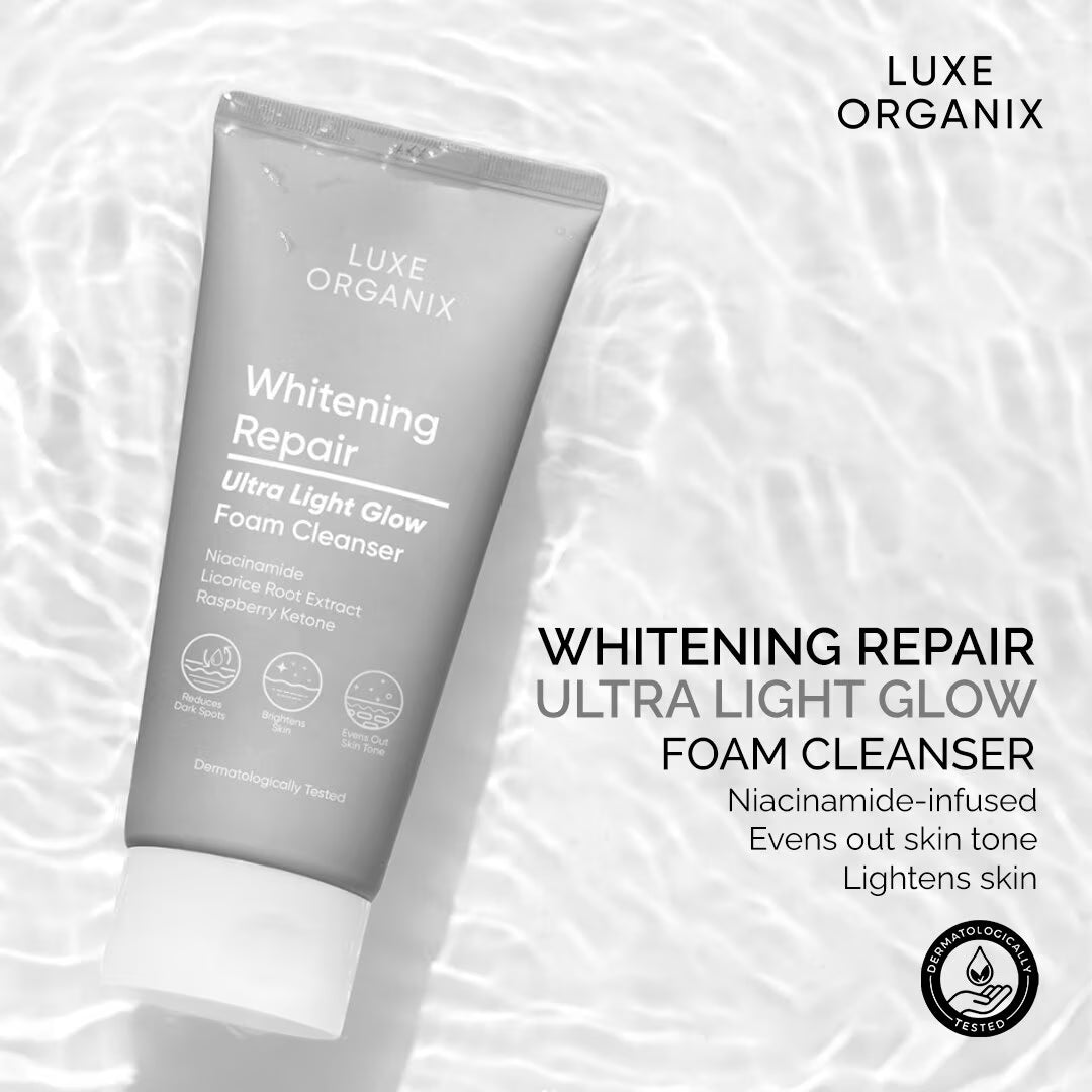 Luxe Organix - Whitening Repair Foam Cleanser (150g)