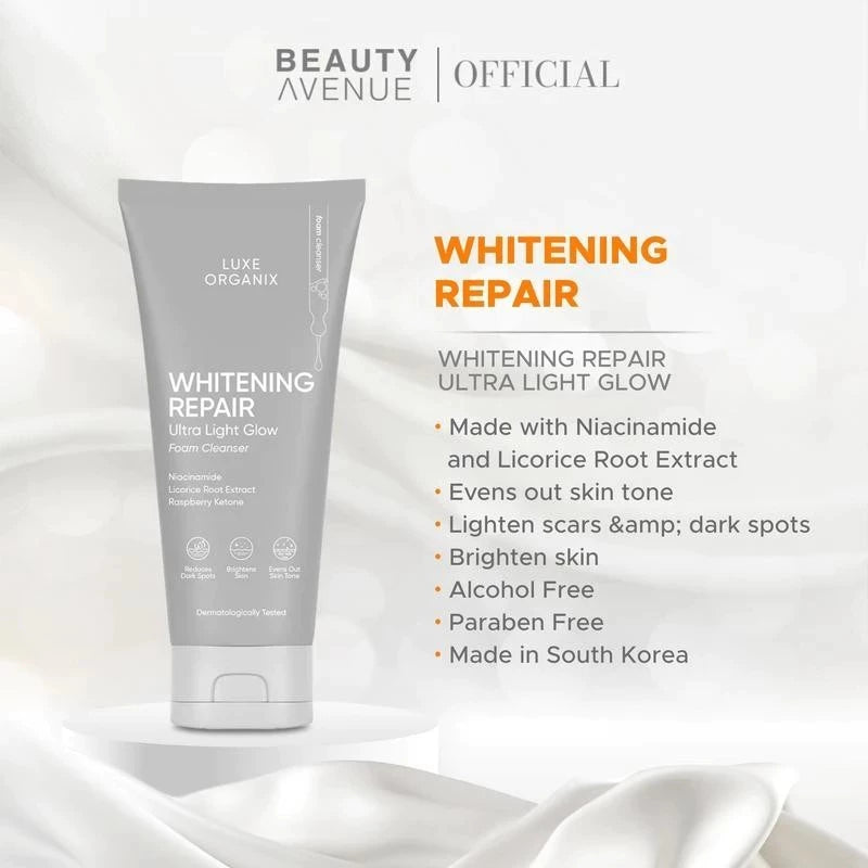 Luxe Organix - Whitening Repair Foam Cleanser (150g)