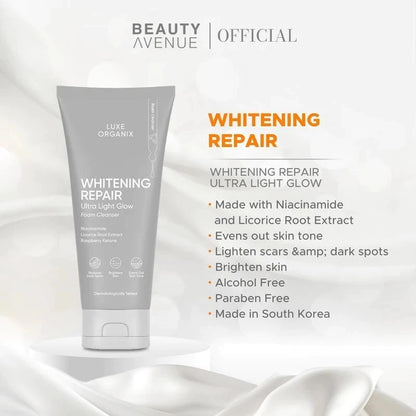Luxe Organix - Whitening Repair Foam Cleanser (150g)
