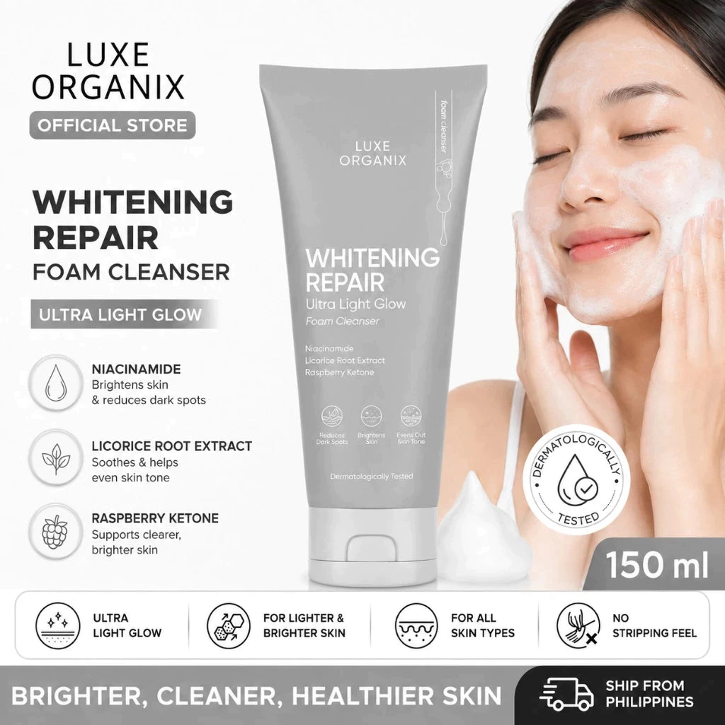 Luxe Organix - Whitening Repair Foam Cleanser (150g)
