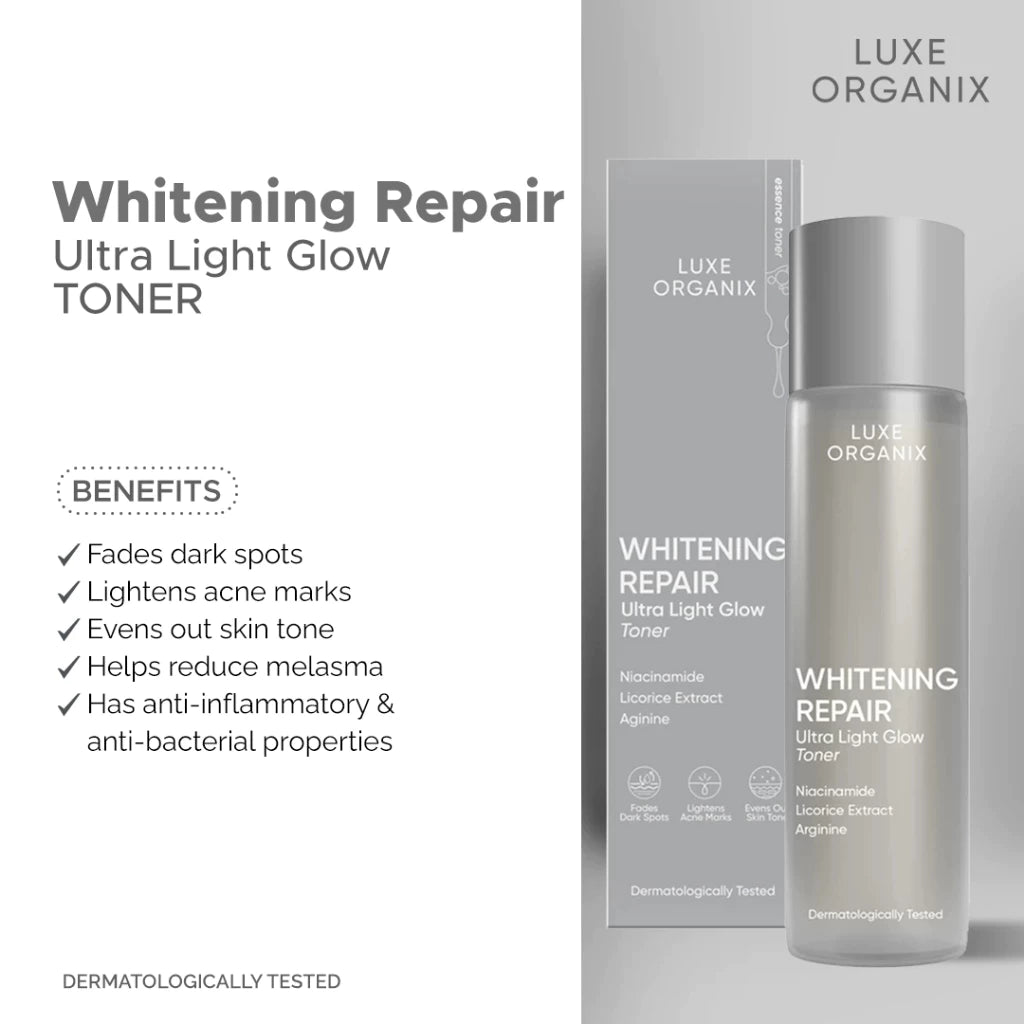 Luxe Organix - Whitening Repair Ultralight Glow Toner (150ml)