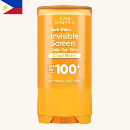 Luxe Organix - Zero Shine Invisible Screen Daily Sun Stick SPF100 (17g)